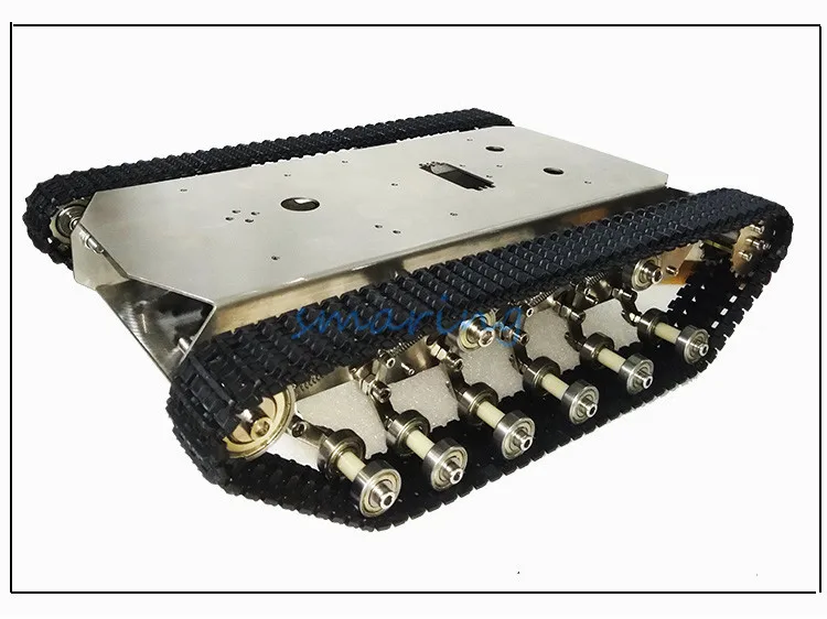 Metal Crawler Stainless Steel Robot Damping Tank Car Suspension Intelligent Video WiFi | Игрушки и хобби
