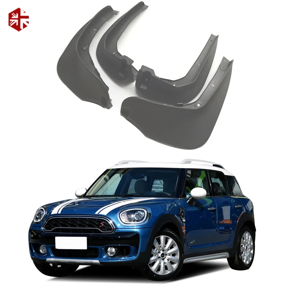 Для MINI Countryman F60 4 шт./компл. автомобиля Брызговики спереди и сзади брызговик щитки Брызговики ABS украшения авто аксессуары