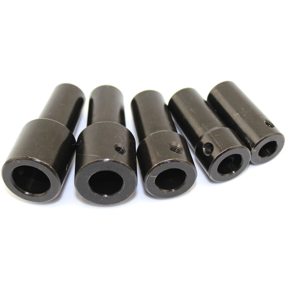 Motor Shaft Coupler Sleeve Coupling B16 Drill Chuck Taper Connecting Rod 1PCS 5mm/6mm/6.35mm/8mm/10mm/11mm/12mm/14mm motor shaft coupler