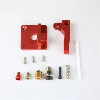 

3D Printer Parts Red Metal MK8 Extruder Aluminum Alloy Block Bowden Extruder 1.75mm Filament for CREALITY 3D Ender3 CR-10