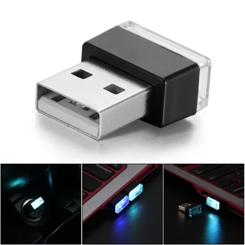 

FORNORM Cigarette Lighter Decorative Lights Car Atmosphere Light Car Styling Car USB Light For Convenience of Finding Things