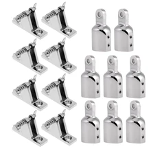 16 шт. МОРСКОЙ лодочный шарнир с торцевой крышкой для глаз нержавеющая навесная верхняя арматура