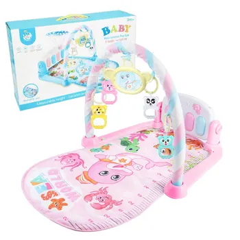 

Baby Play Mats Fitness Rack Baby Pedal Piano Newborn Music Early Education Educational Toys Safe And Secure Baby Activity Gym