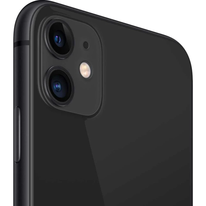 Смартфон Apple iPhone 11 MWM02RU/A 128Gb черный 3G 4G 1Sim 6.1" IPS 828x1792 iOS 13 12Mpix 802.11ax
