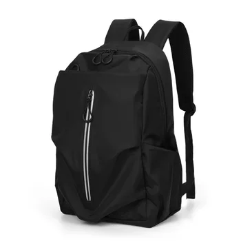 

Black color fashion men vintage waterproof nylon backpack outdoor Hiking Climbing Camping backpack for male 200824-92