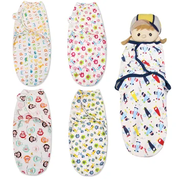 

Newborn Baby Swaddle Wrap Parisarc 100% Cotton Soft Infant Newborn Baby Products Blanket & Swaddling Wrap Blanket Sleepsack