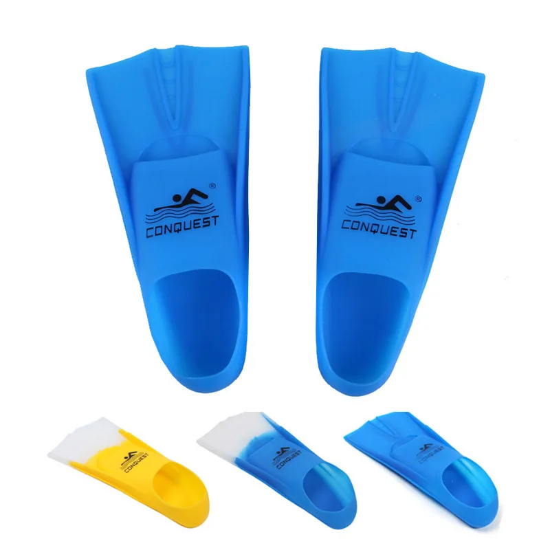 

Swimming Flippers Men And Women Children Adult Silica Gel Industry Swimming Equipment Free Diving Duanchang Swim Fins Duck Feet