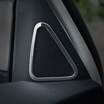 

Lsrtw2017 for Volkswagen Vw Tiguan Car Door Window Triangle Trims Interior Accessories 2017 2018 2019 2020