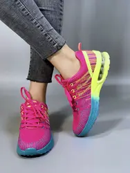 2019 популярные женские беговые кроссовки nikeeinglys обувь повседневные кроссовки; кроссовки на воздушной подушке из сетчатого материала обувь