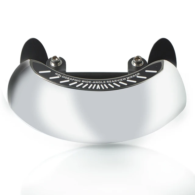 Motorcycle Windscreen 180 Degree Wide Angle Central Rearview Mirror For BMW C400X C400GT C600 Sport C650GT F650  F650ST F650CS black