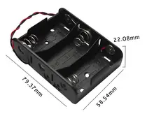^^Best Offers MasterFire 300pcs/lot New Black DIY Storage Box Holder Battery Case 3 Slots C Size 4.5V Batteries Holder Cell Cover with Wires ^^Best Offers MasterFire 300pcs/lot New Black DIY Storage Box Holder Battery Case 3 Slots C Size 4.5V Batteries Holder Cell Cover with Wires