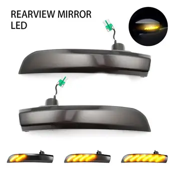 

2Pcs 12V Car Sequential Turn Signal Light Strip Auto Rearview Side Mirror Indicator Lamp Soft Flashing Warning Strip Tape