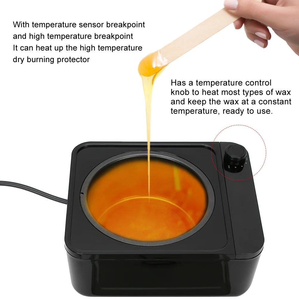 Calefator bonde inteligente da cera, máquina preta