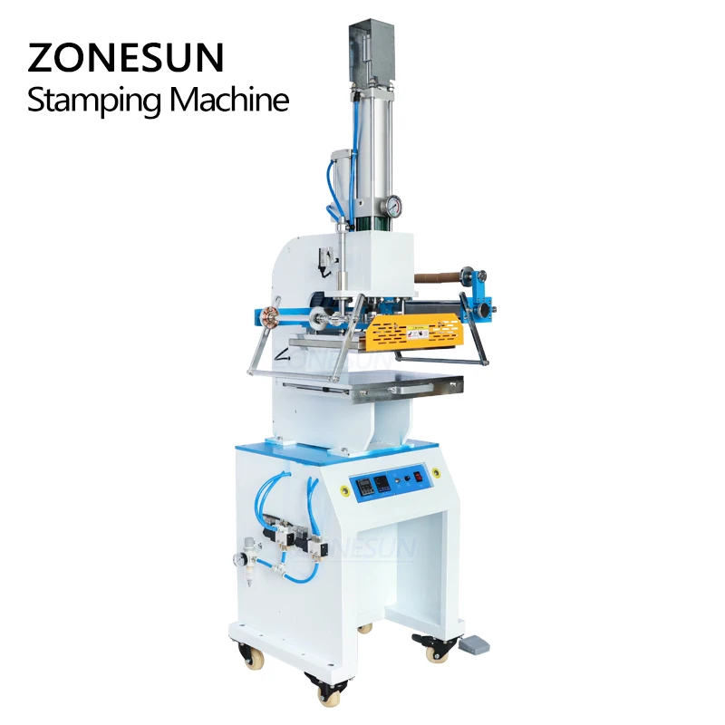 ZONESUN ZS 819M2 300*400 мм пневматическая цифровая машина для тиснения фольгой и тиснения|
