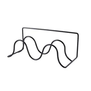 

Household Double Wrought Iron Shoe Rack Bathroom Slippers Shelf DIY Shoe Bracket Wall-mounted Shoe Storage Rack