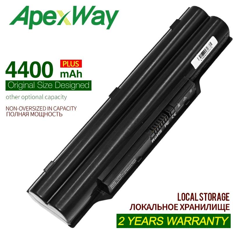 Аккумулятор для ноутбука Fujitsu LifeBook AH531 A531 A530 AH530 LH52/C LH520 LH530 PH521 CP477891 4400