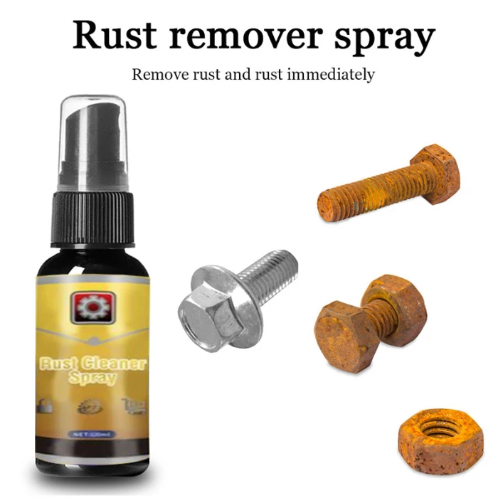 Hot Rust Cleaner Spray Derusting Spray Car Maintenance Cleaning 30g Portable LSK99