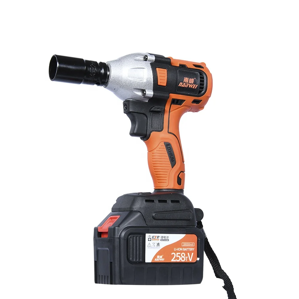 

Hot sale 21V rechargeable industry lithium electric wrench cordless impact wrench