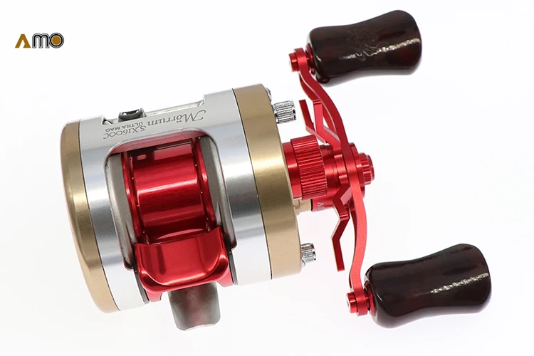 DIY MORRUM SX1600C / 1601C Mag Ультра Baitcast Рыболовная катушка светильник Вес шпулю без