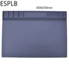 Heat Insulation Repair Pad Heat Resistant Silicon Work Pad Desk BGA Hot Air Gun Station ESD Soldering Insulator Maintenance Pad 5