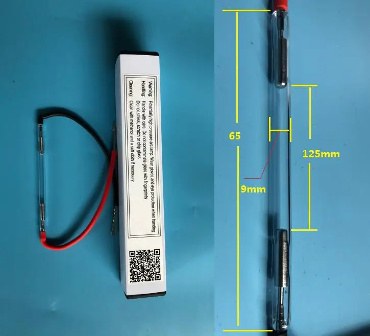 9-65-125 IPL SHR flash lamp 300000 shots top quality opt shr ipl xenon lamp for permanent laser hair removal& skin rejuvenation machine - Цвет: 9-65-125