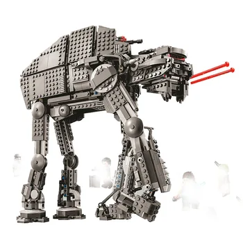 

Star Wars Series First Order Heavy Assault Walker Building Block Bricks Compatible With Lepining 75189 Starwars Toys Children