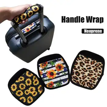

Comfortable Light Neoprene Handle Wraps/Grip/Identifier for Travel Bag Luggage Suitcase Fit Any Luggage Handle Adhesive Tape