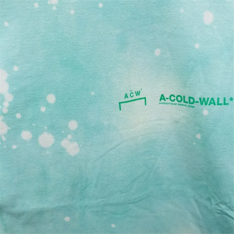 2020ss A COLD WALL ACW футболка для мужчин и женщин лучшего качества Летние Стильные