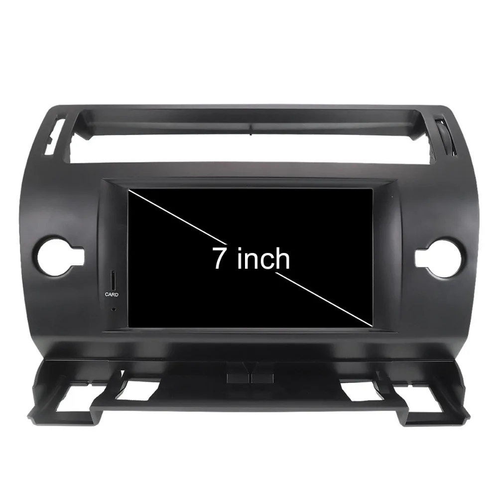 DSP Android 9 gps навигация автомобильный dvd-плеер для Citroen C4 Quatre Triumph 2004-2012 Авторадио Стерео Плеер голова uint мультимедиа