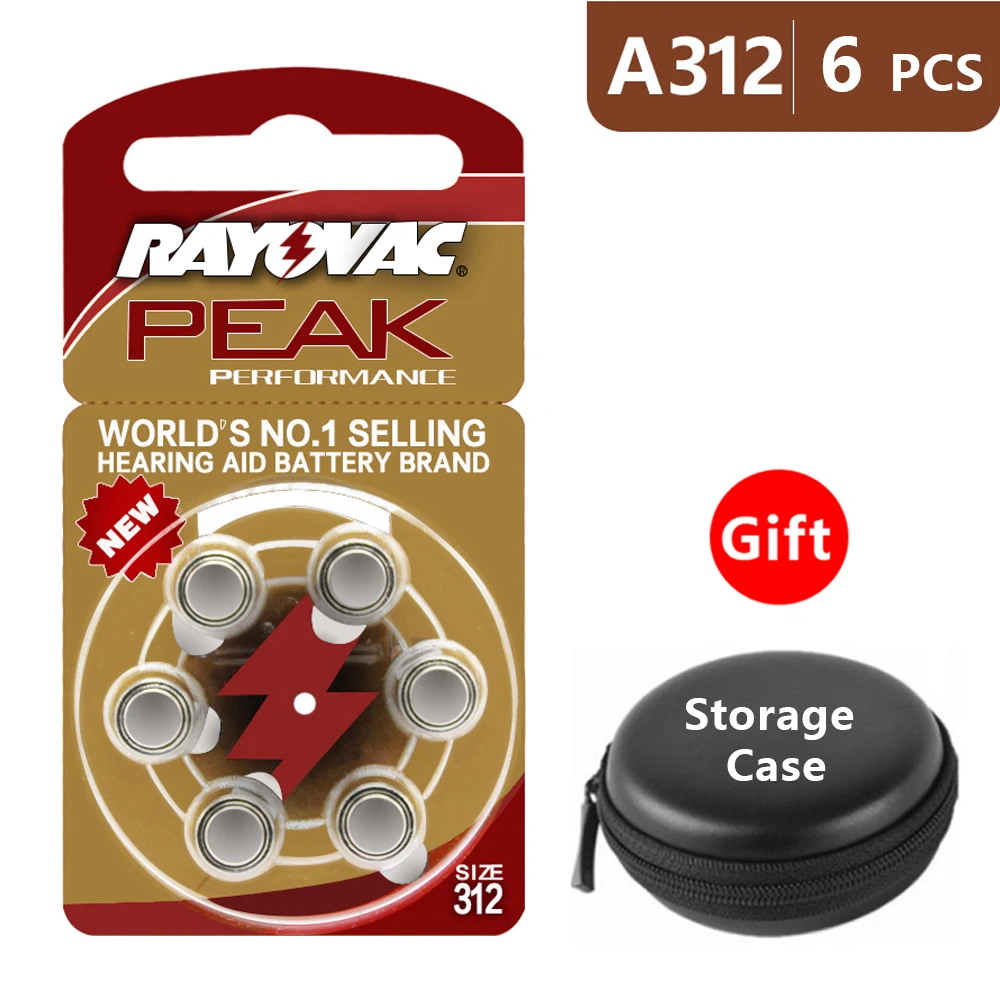 Hearing Aid Batteries Size 312 Za Rayovac Peak Performance Pack Of 6 Brown Tab Pr41 1 45v Type 312 Zinc Air Battery Aliexpress Hearing Aid Batteries Size 312 Za Rayovac Peak Performance Pack Of 6 Brown Tab Pr41 1 45v Type 312 Zinc Air Battery Aliexpress
