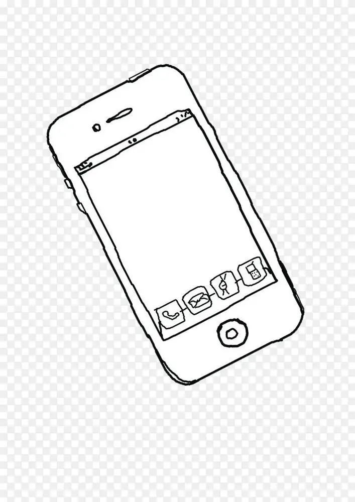 iphone x智能手机google图像-智能手机直线绘制