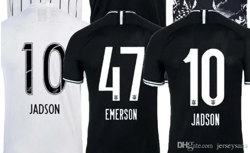 Corinthian jersey soccer RODRIGUINHO Corinthianss JO JADSON M. GABRIEL KAZIM, футболка для клуба PEDRINHO высшего качества