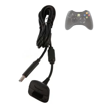 

Gamepad Easy Operation Lead Game Charging Cable Playing USB Wire Plug 1.5m Plastic Wireless Controller Durable For Xbox 360