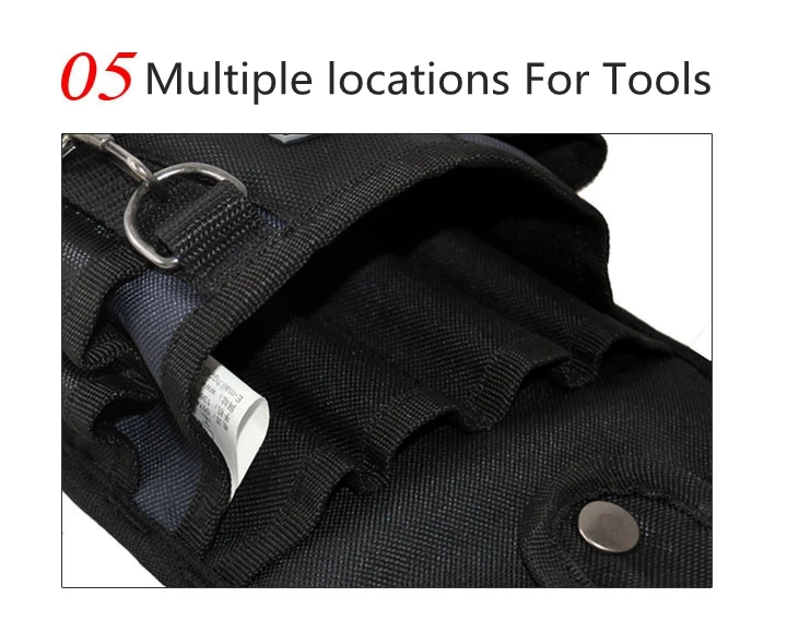 BOLE Manual Tool Bag, Multi-Functional Waist Bag, Portable Thickened Wear Resistant WaterProof Bag diamondback tool bags