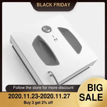 

On sell HUTT W55 Electric Window Cleaners Intelligent variable frequency window clean robot washing vacuum cleaner for window