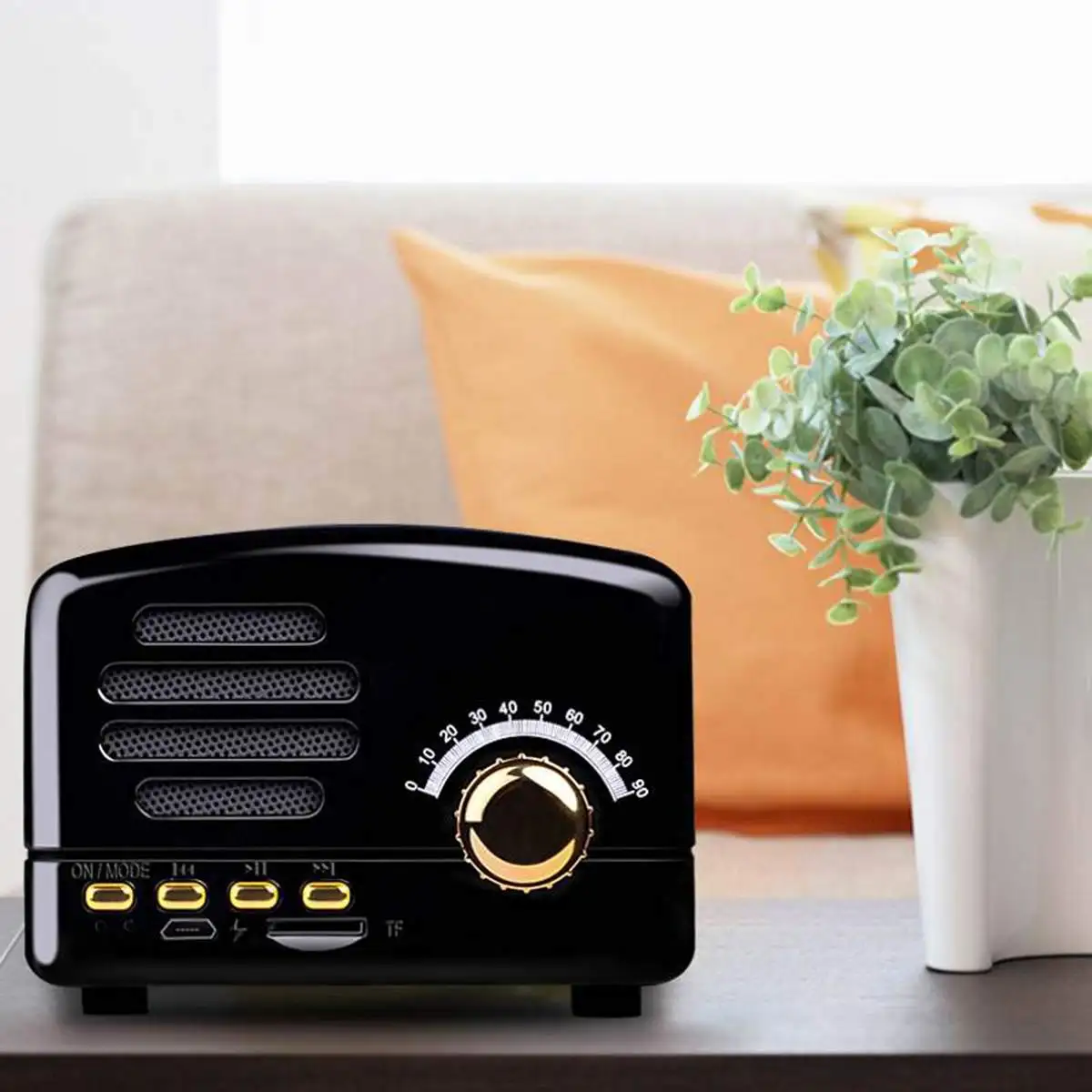 4 цвета беспроводной bluetooth динамик USB зарядка FM радио TF карта тяжелый бас динамик Винтаж мини мобильный телефон bluetooth динамик s