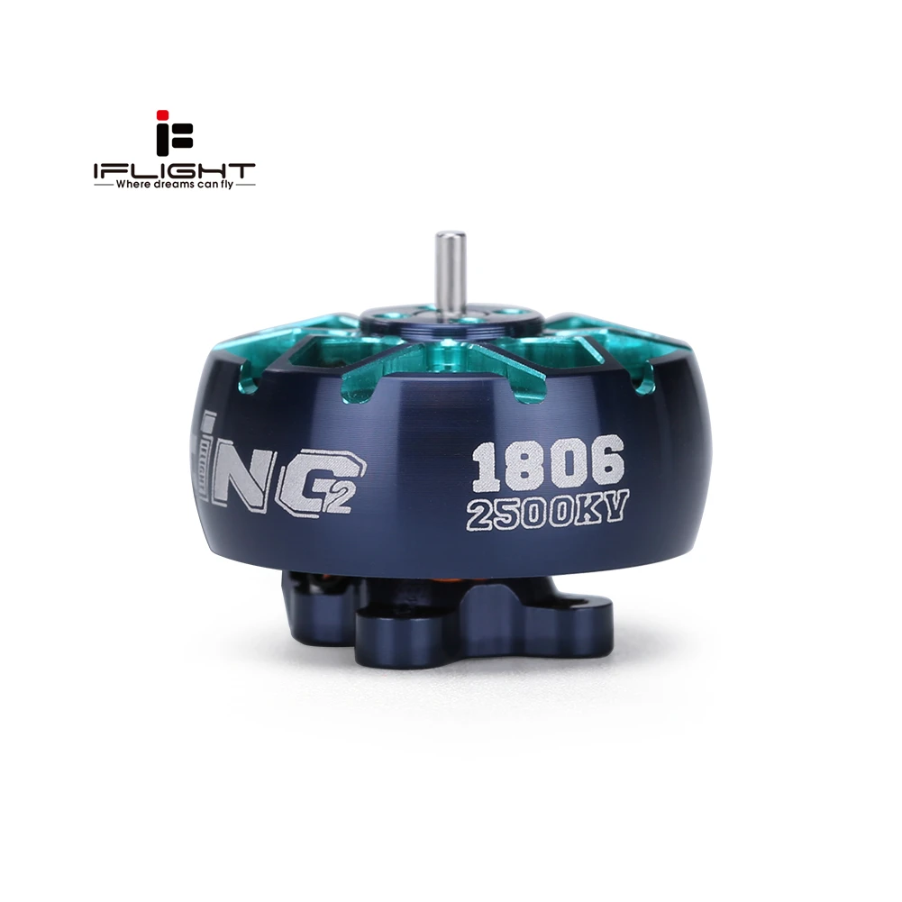 1/4pcs IFlight XING2 1806 1600KV 2500KV 4-6S RC Brushless Motor for FPV Racing Drone Quadcopter Frame Kit part