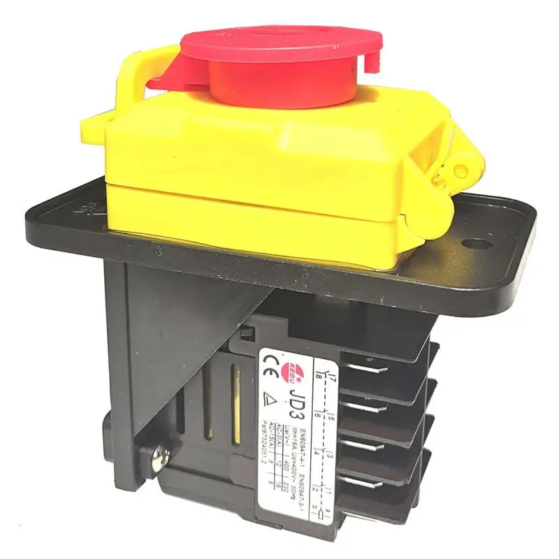 Waterproof Pushbutton Machine Saw Cutter Drill On Off Switches Control Box Switches Electromagnetic Switch 230 / 400V 16 / 12A
