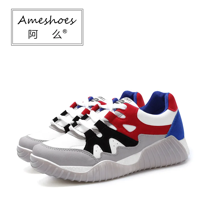

[Autumn New Arrival] What 2019 Light INS Super Fire WOMEN'S Casual Shoes Harajuku Thick Bottomed Versatile Athletic Shoes