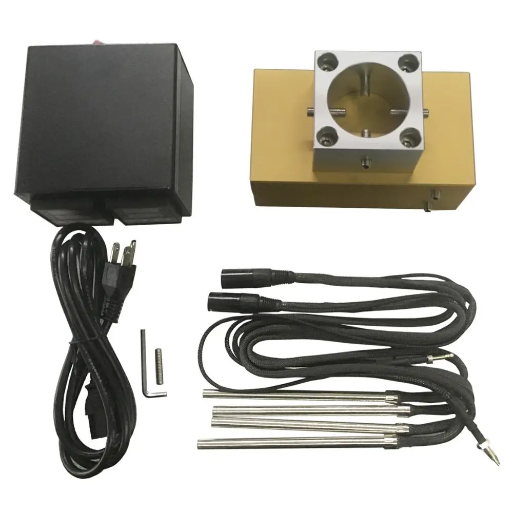 

Rosin Press Plate Kit 4"x7" Rosin Extractor With 4 Heating Rods Hydraulic Heat Press Plate