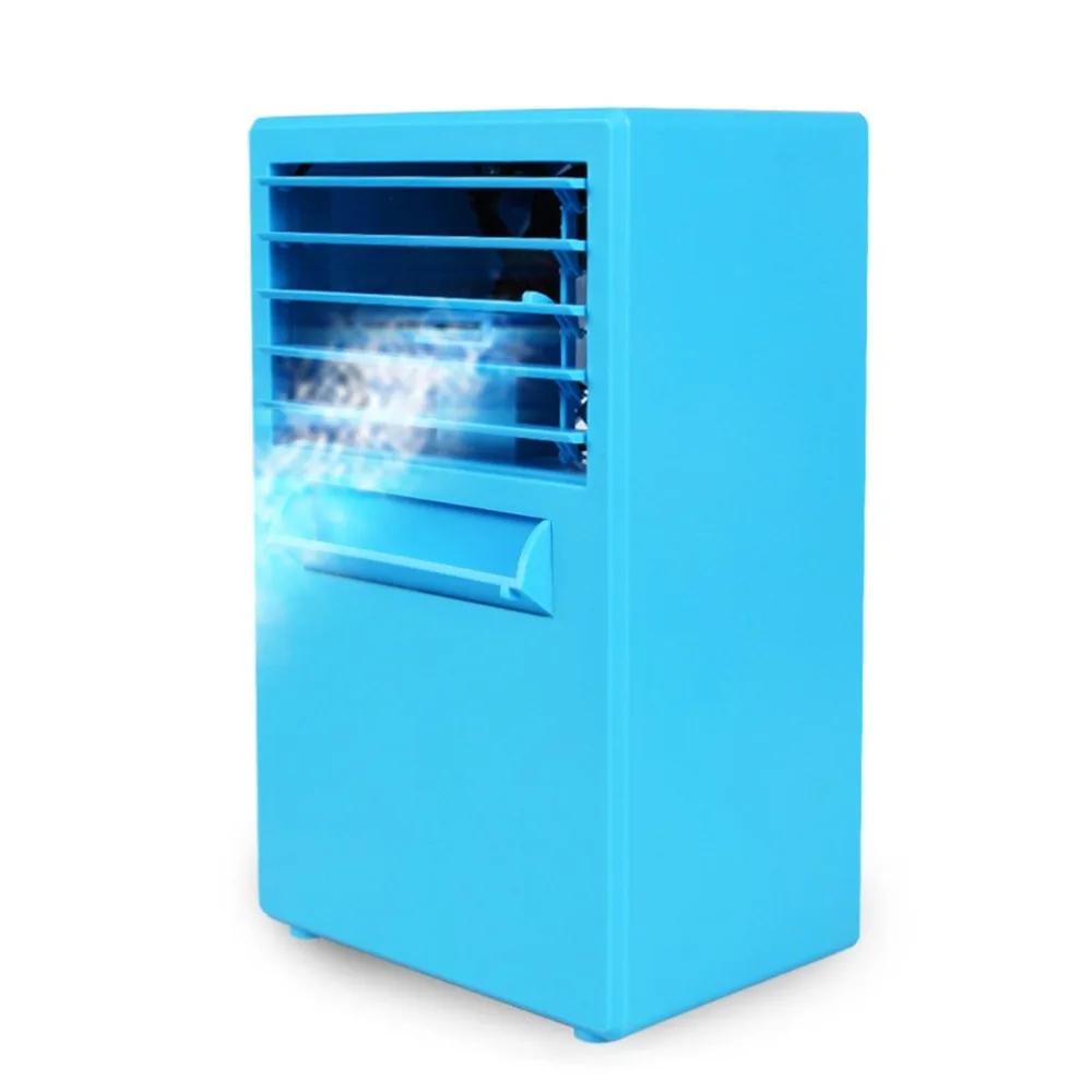 

Practical Design Compact Size Personal Use Air Conditioner 2019 Home Office Desk Cooler Cooling Bladeless Fan