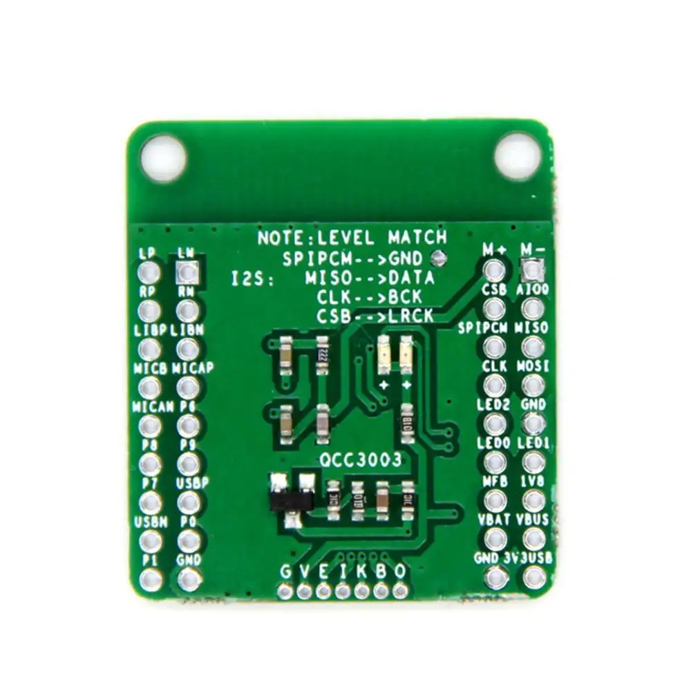 Taidacent аналоговый I2S QCC3003 Bluetooth V5.0 Bluetooth SBC AAG Aptx APTX LL стерео аудиоприемник модуль для беспроводных динамиков