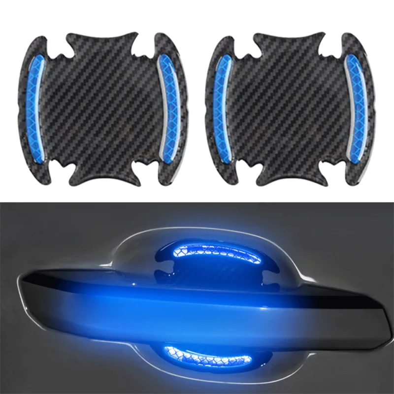 

Car Door Handle Reflective Sticker Universal Protection Sticker Door Handle Paint Surface Anti-scratch Reflective Sticker