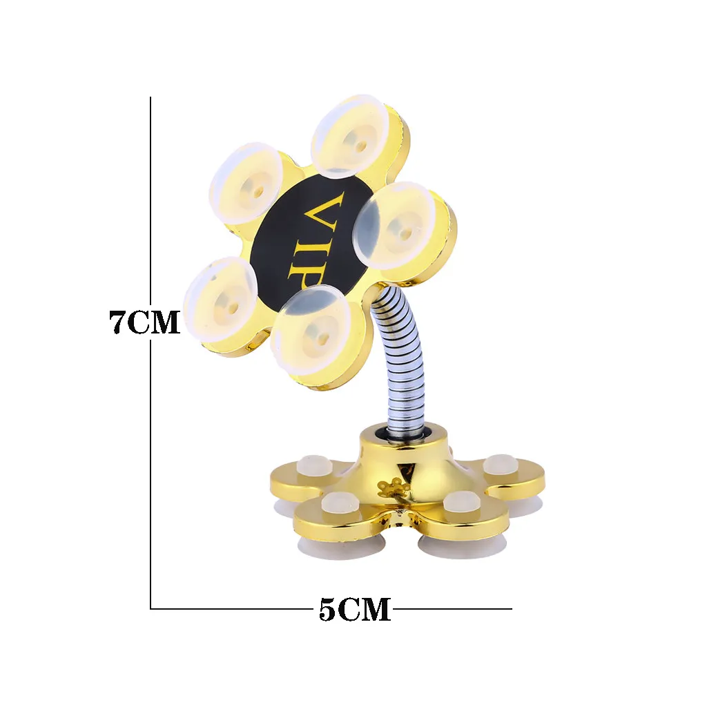 Универсальный автомобильный держатель для мобильного телефона, держатель для телефона на присоске, регулируемые на 360 градусов Волшебные присоски для iphone 5 6 7 plus