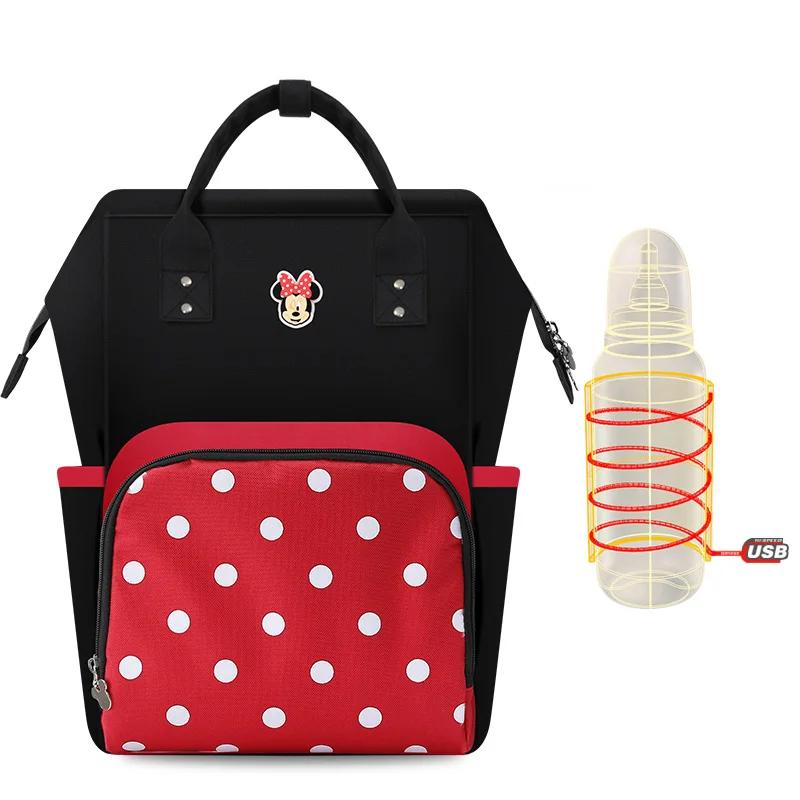 Дисней сумка для подгузников Мумия многофункциональная большая емкость сумка для мам водонепроницаемый рюкзак уход за ребенком дорожный рюкзак влажная сумка - Цвет: 2