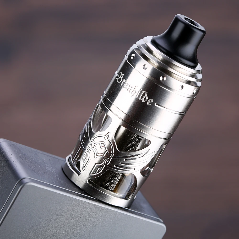  Hot Original Vapefly Brunhilde MTL RTA Tank 5ml E-cig Atomizer with 1.0ohm Coil 6 Level Airflow Con
