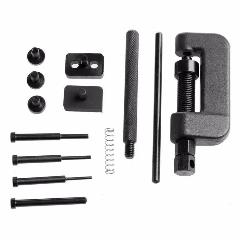 

Motorcycle Chain Splitter Breaker Motorbike Riveting Tool Heavy Duty Link O-ring