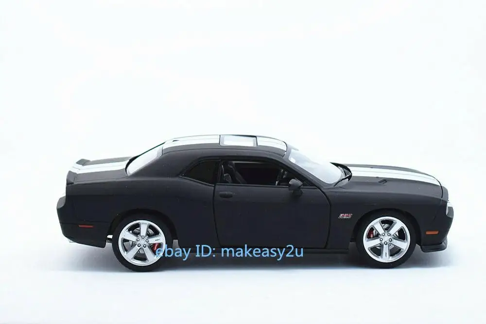 Welly 1:24 2012 Challenger SRT литья под давлением металлическая модель автомобиля игрушка матовый черный или Фиолетовый в коробке