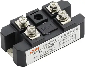 

Bridge Rectifier MDQ-100A 100A 1600V Full Wave Diode Module One Phase