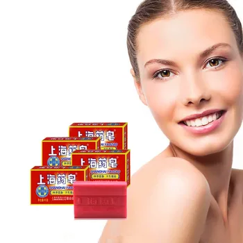 

Gynecological whitening and deodorizing detergent. Sterilization, anti-inflammation and anti-virus. Chinese medicine sulfur soap